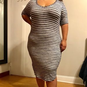GAP cotton midi dress